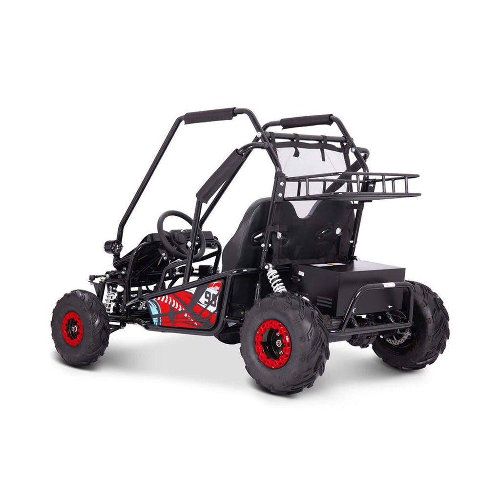 MotoTec Mud XL 60V/20AH Electric Full Suspension Go Kart, 2000W (SAK96351) – SAKSBY WHOLESALE, view 4