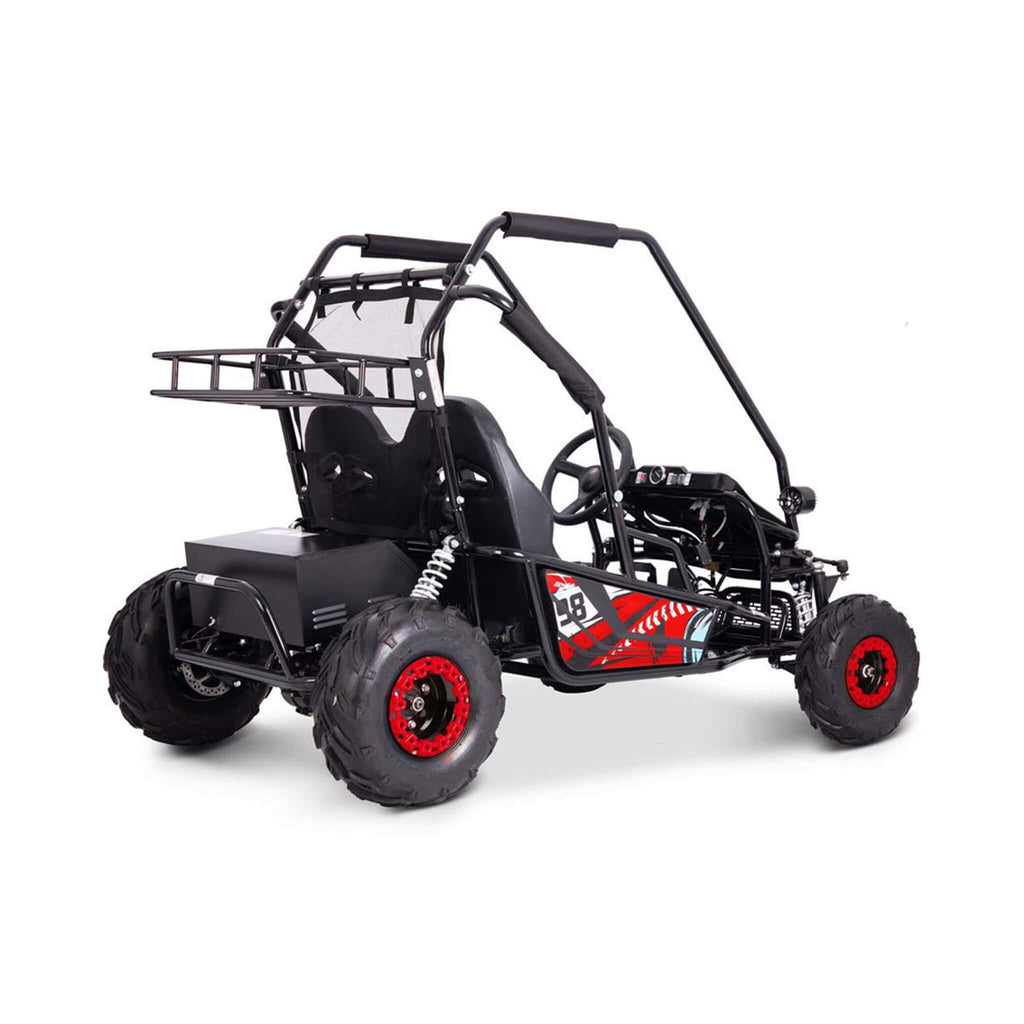MotoTec Mud XL 60V/20AH Electric Full Suspension Go Kart, 2000W (SAK96351) – SAKSBY WHOLESALE, view 5