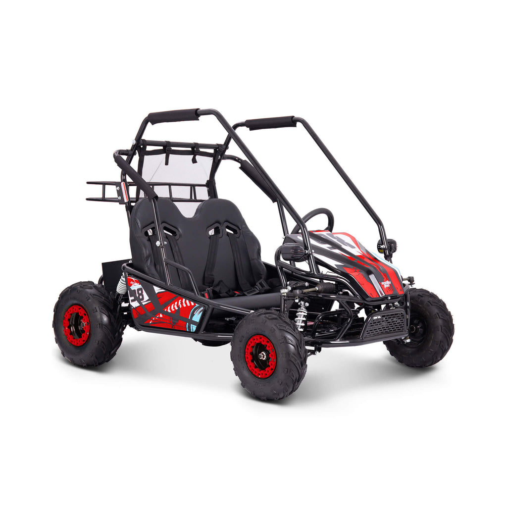 MotoTec Mud XL 60V/20AH Electric Full Suspension Go Kart, 2000W (SAK96351) – SAKSBY WHOLESALE, view 9