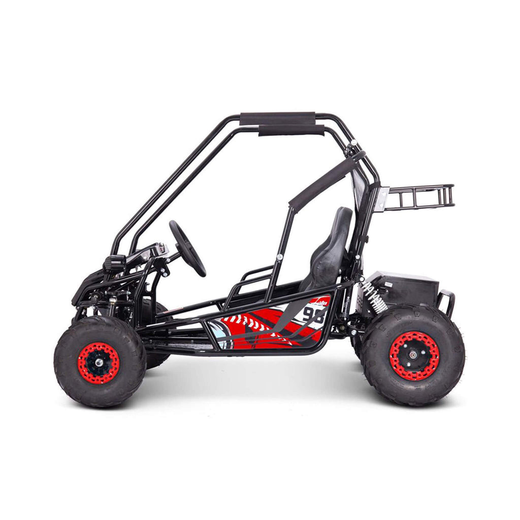 MotoTec Mud XL 60V/20AH Electric Full Suspension Go Kart, 2000W (SAK96351) – SAKSBY WHOLESALE, view 3