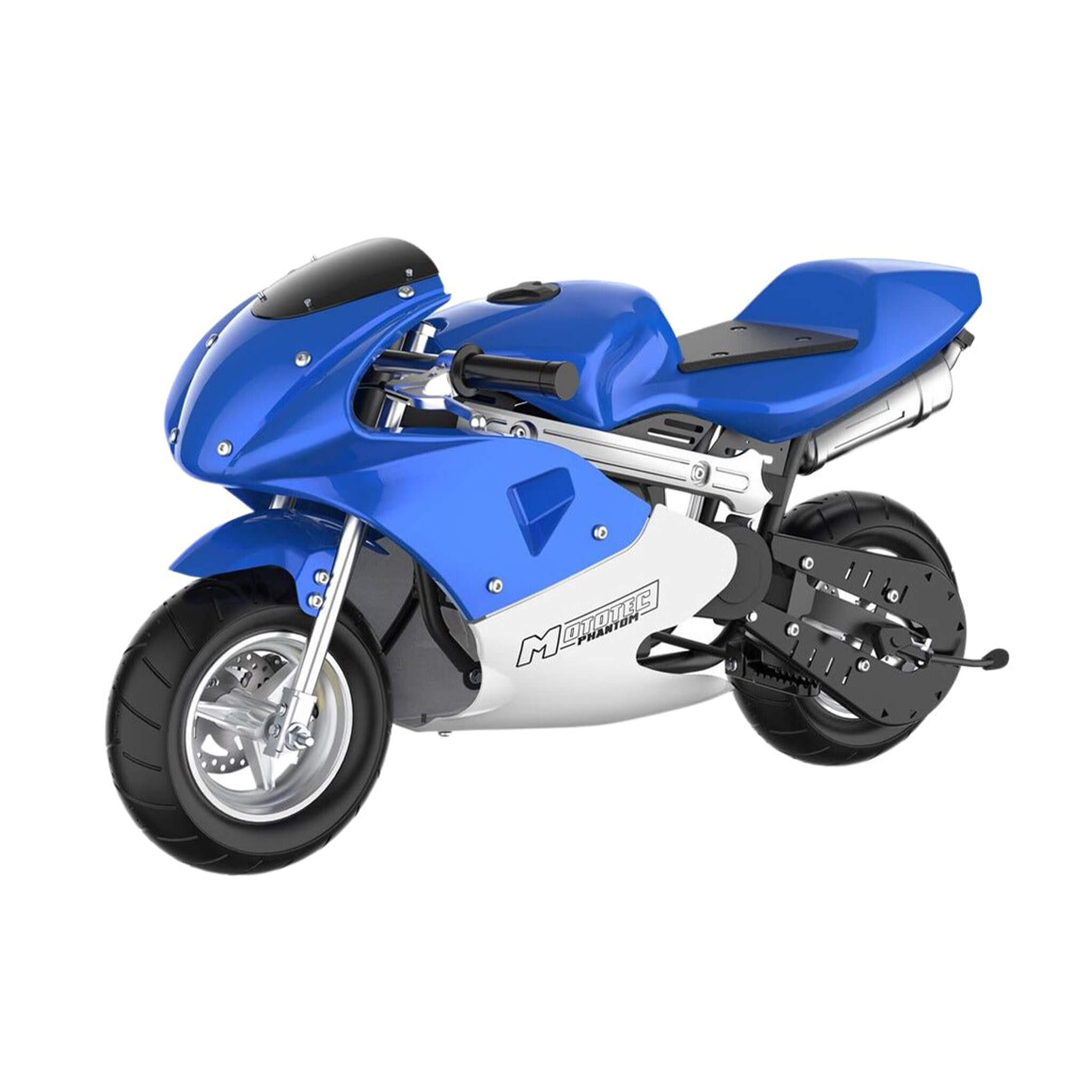 MotoTec Phantom 49CC Two-Stroke Gas Pocket Bike (SAK13859) – SAKSBY WHOLESALE, view 3