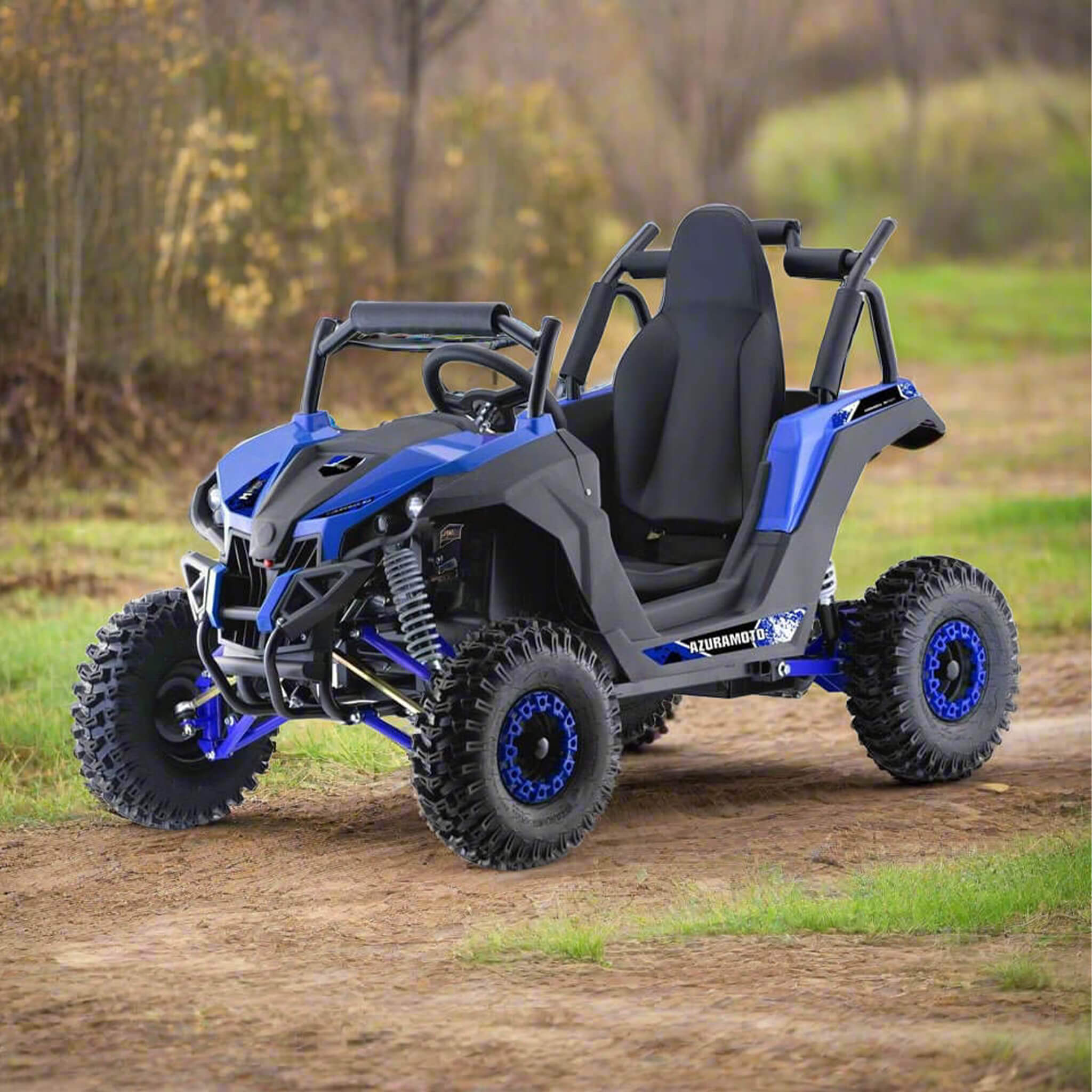 MotoTec Raider 1200W 48V/12AH Kids Electric Full Suspension UTV (SAK15062) – SAKSBY WHOLESALE, view 4