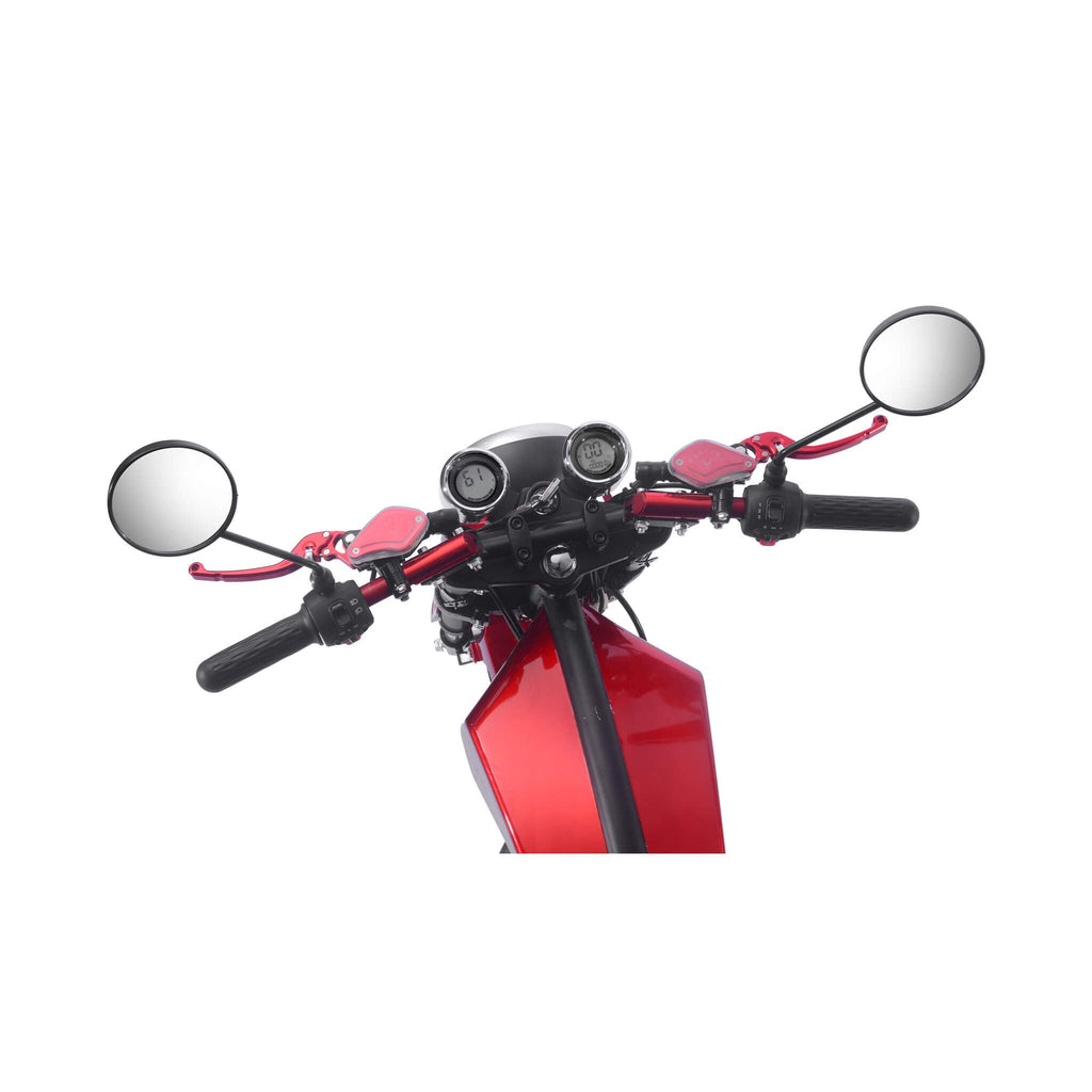 MotoTec Raven 60V/30AH 2500W Electric Moped Motorcycle Scooter For Adults (SAK48263) – SAKSBY WHOLESALE, view 9