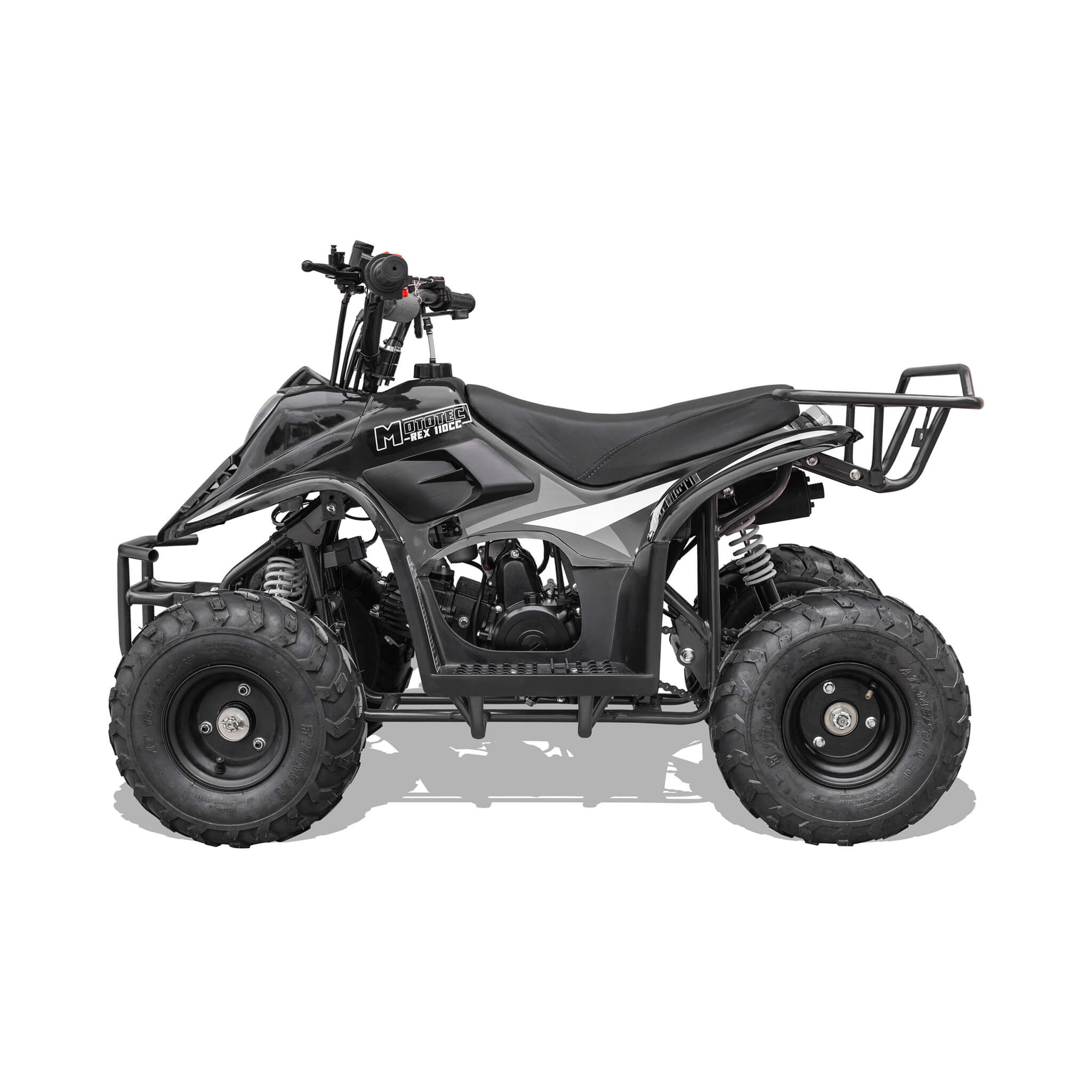 MotoTec Rex 110CC 4-Stroke Mini Kids 4 Wheeler Gas ATV Quad (SAK24197) – SAKSBY WHOLESALE, view 4