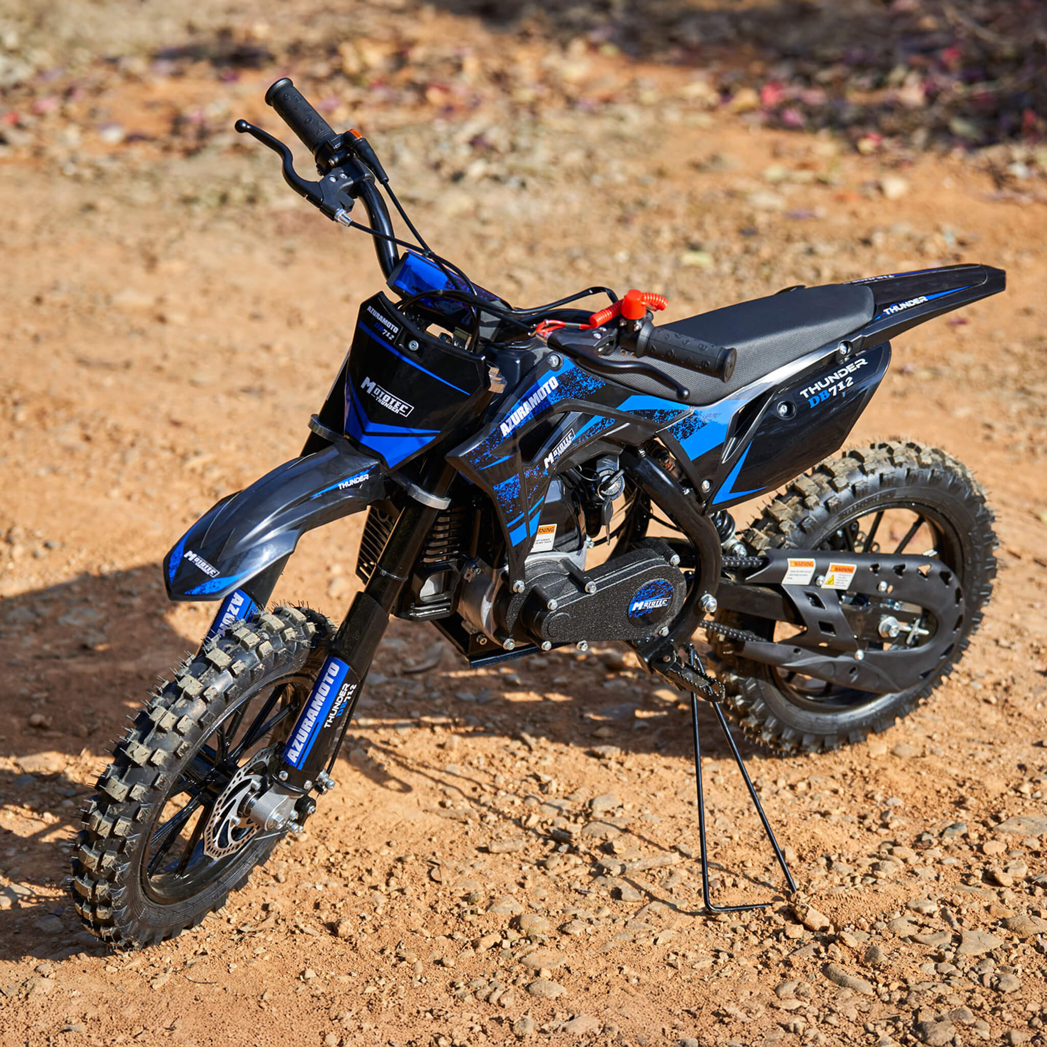 MotoTec Thunder 50CC 2-Stroke Kids Gas Dirt Bike (SAK37480) – SAKSBY WHOLESALE, view 4