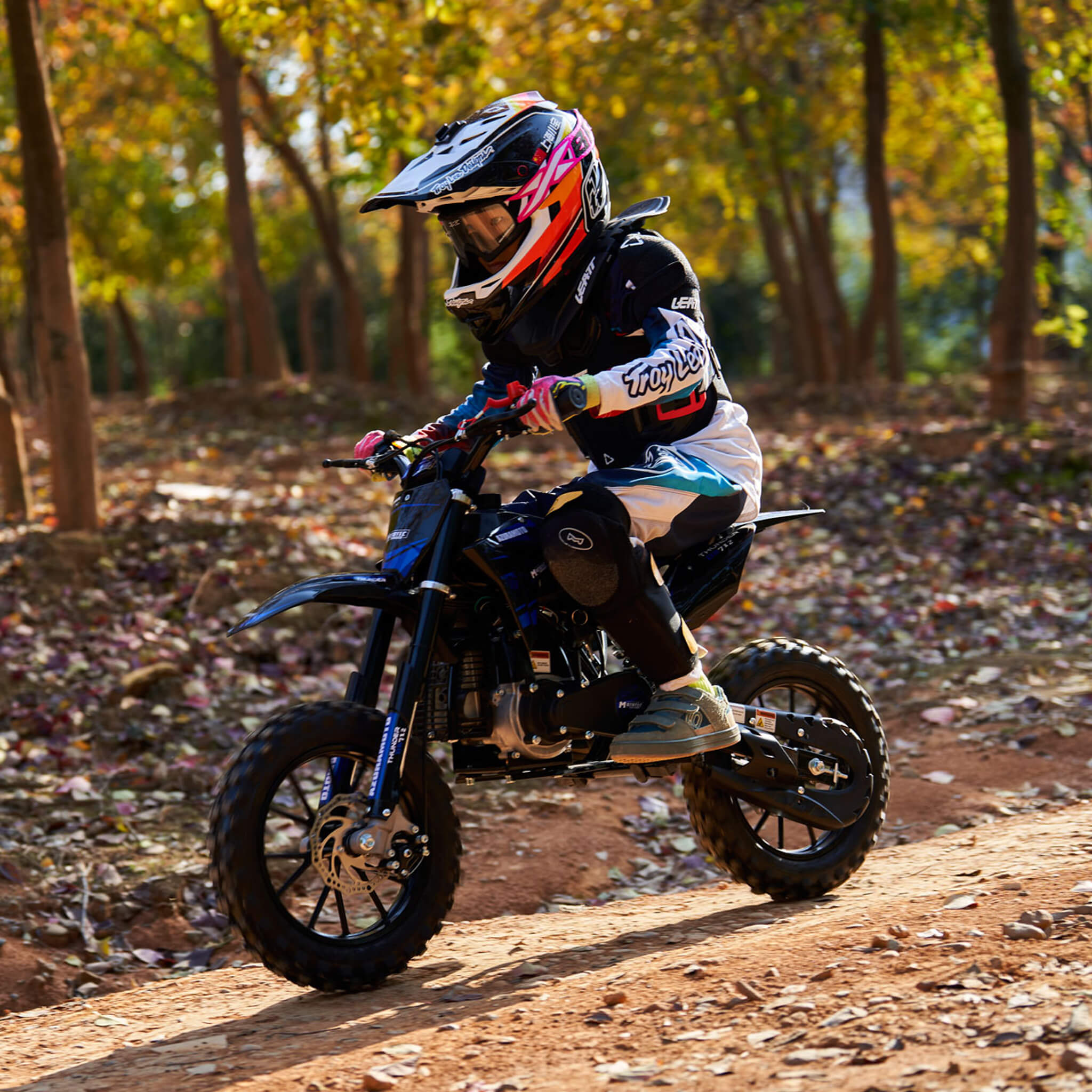 MotoTec Thunder 50CC 2-Stroke Kids Gas Dirt Bike (SAK37480) – SAKSBY WHOLESALE, view 8