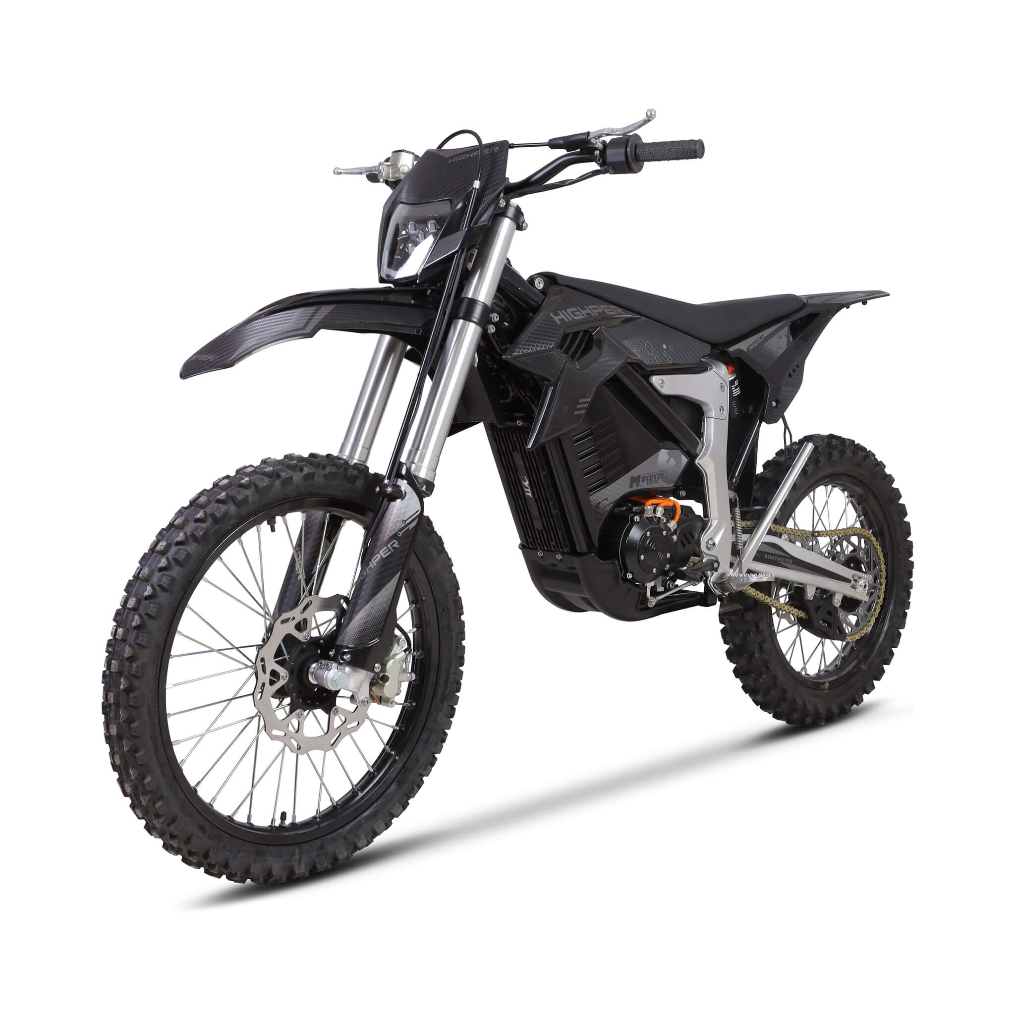 MotoTec Venom High-Performance 72V/12000W Electric Dirt Bike, White (SAK70326) – SAKSBY WHOLESALE, view 11