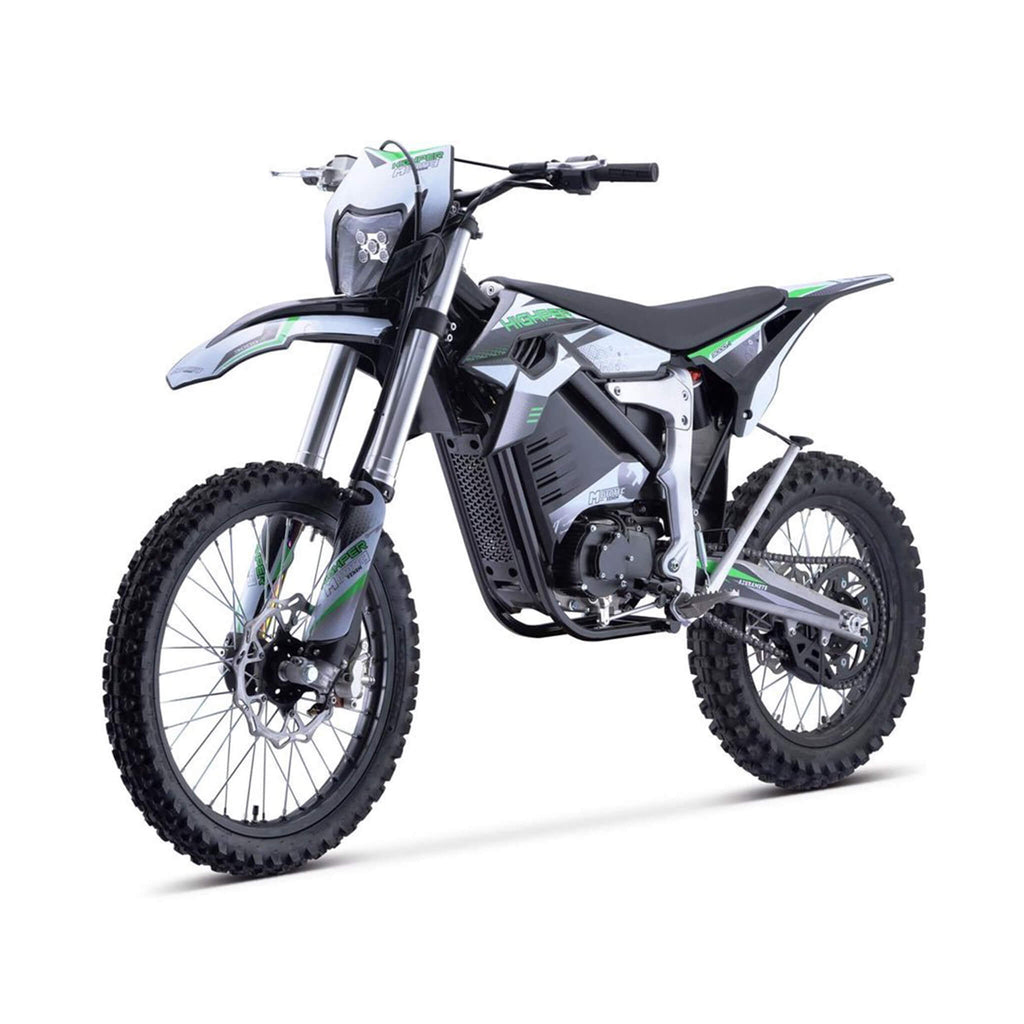 MotoTec Venom High-Performance 72V/12000W Electric Dirt Bike, White (SAK70326) – SAKSBY WHOLESALE, view 10