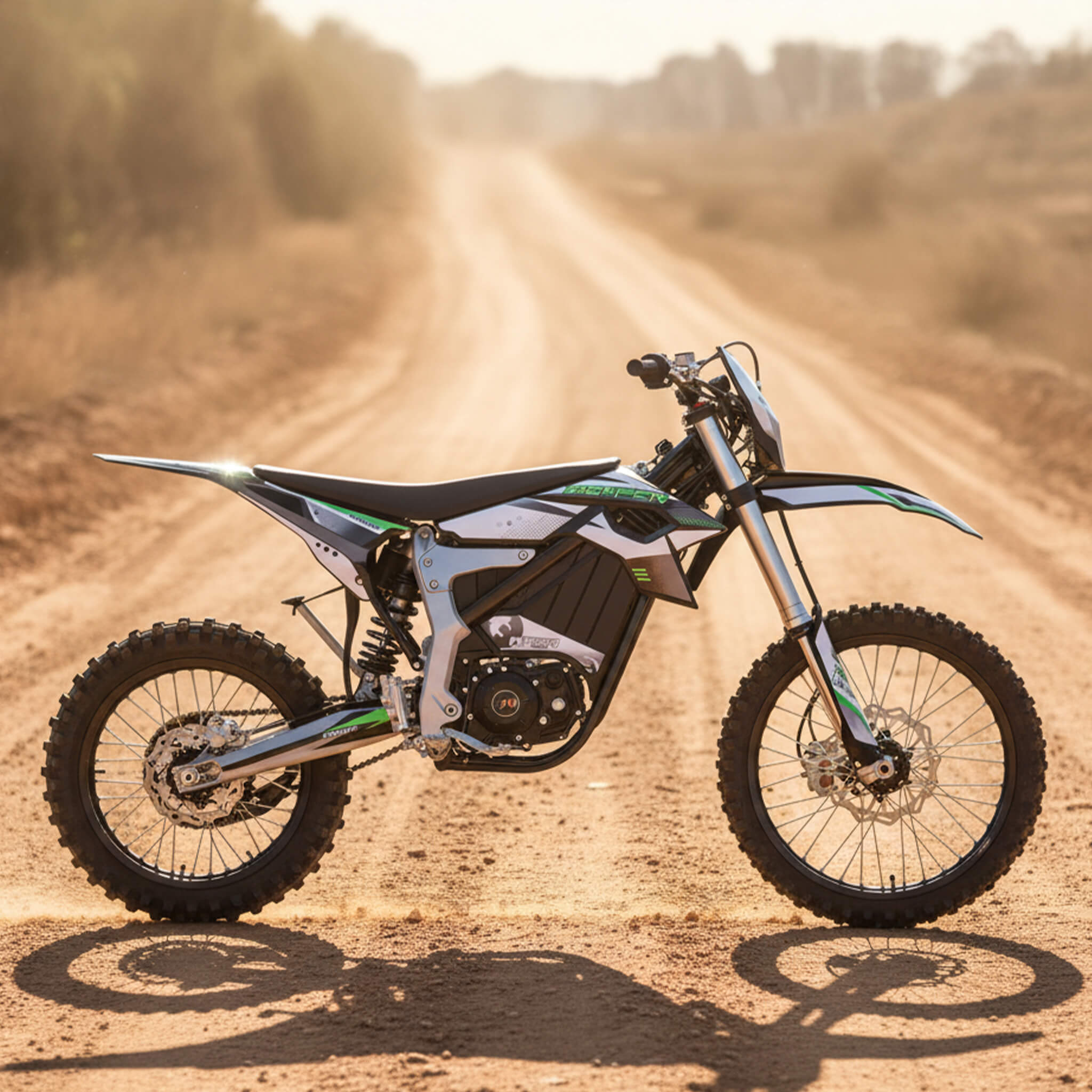 MotoTec Venom High-Performance 72V/12000W Electric Dirt Bike, White (SAK70326) – SAKSBY WHOLESALE