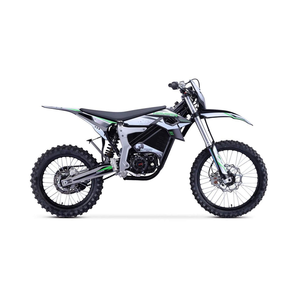 MotoTec Venom High-Performance 72V/12000W Electric Dirt Bike, White (SAK70326) – SAKSBY WHOLESALE, view 6