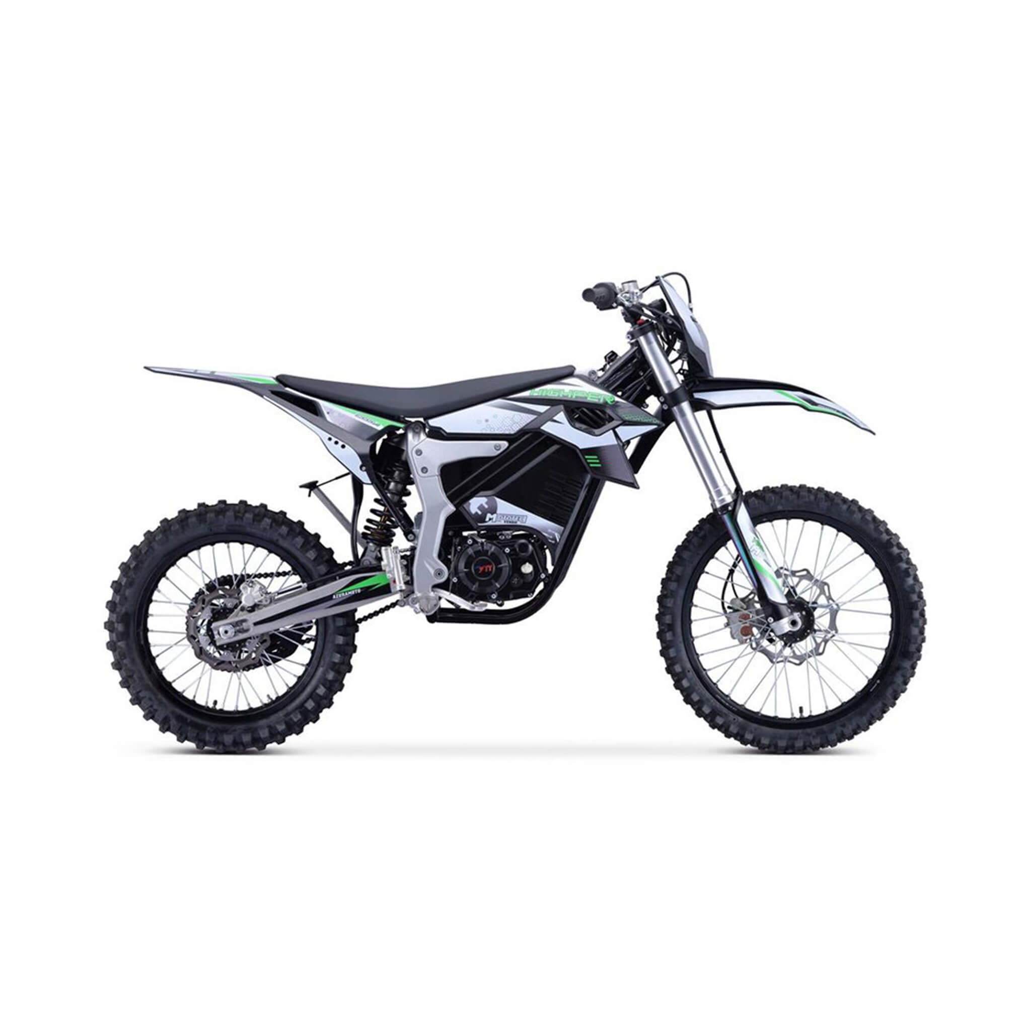 MotoTec Venom High-Performance 72V/12000W Electric Dirt Bike, White (SAK70326) – SAKSBY WHOLESALE, view 6