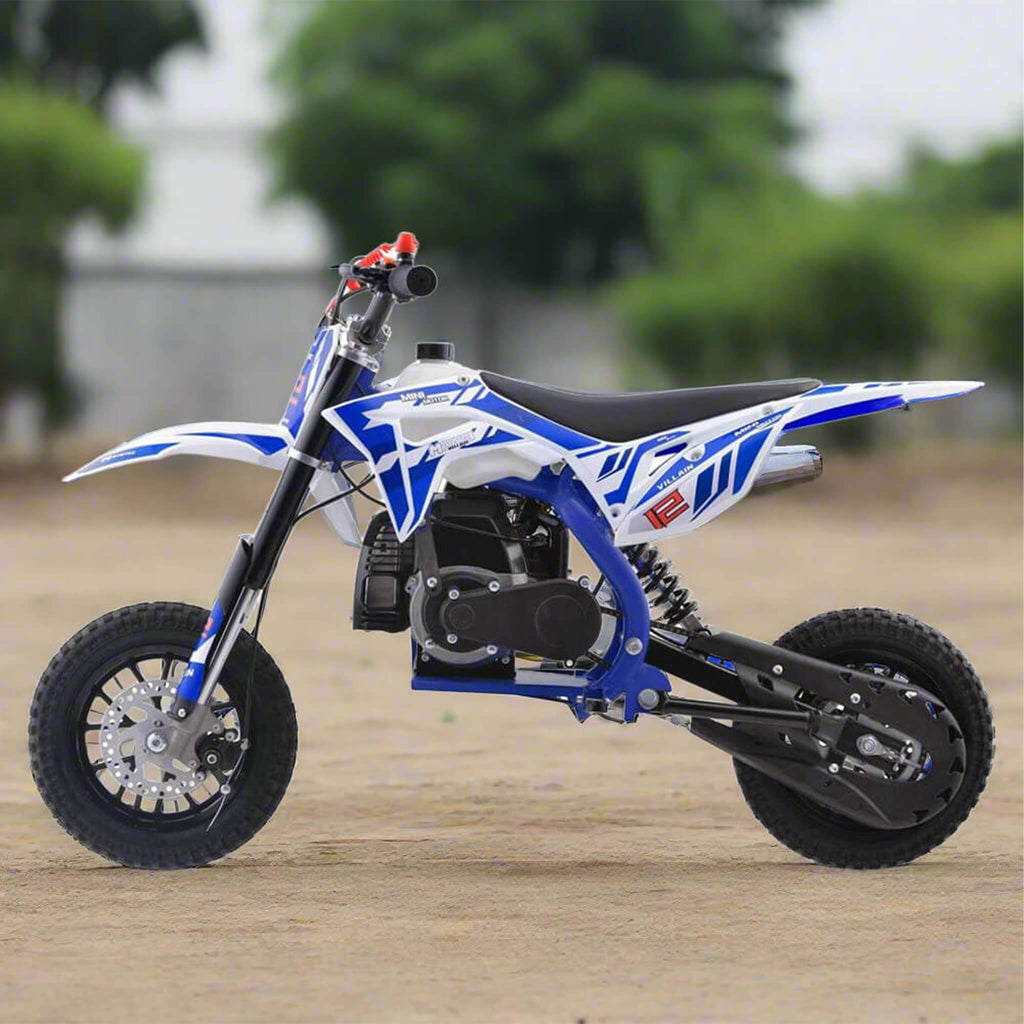 MotoTec Villain 52CC 2-Stroke Kids Gas Dirt Bike (SAK59274) – SAKSBY WHOLESALE, view 3