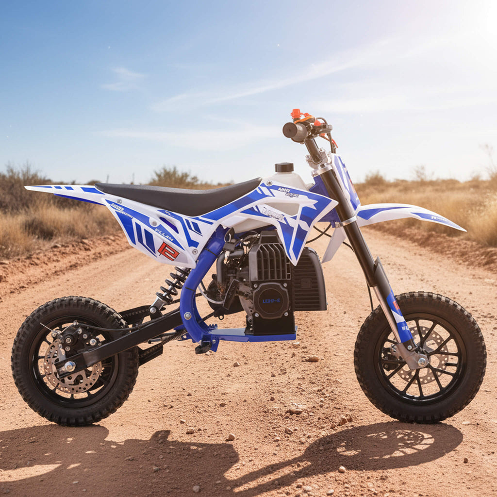 MotoTec Villain 52CC 2-Stroke Kids Gas Dirt Bike (SAK59274) – SAKSBY WHOLESALE