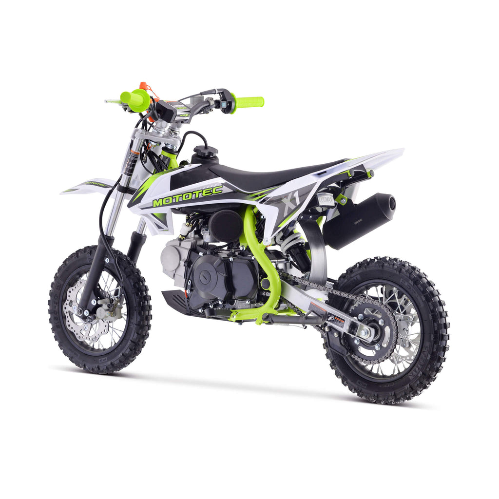 MotoTec X1 110CC 4-Stroke Single-Cylinder Air-Cooled Gas Dirt Bike (SAK42680) – SAKSBY WHOLESALE, view 4