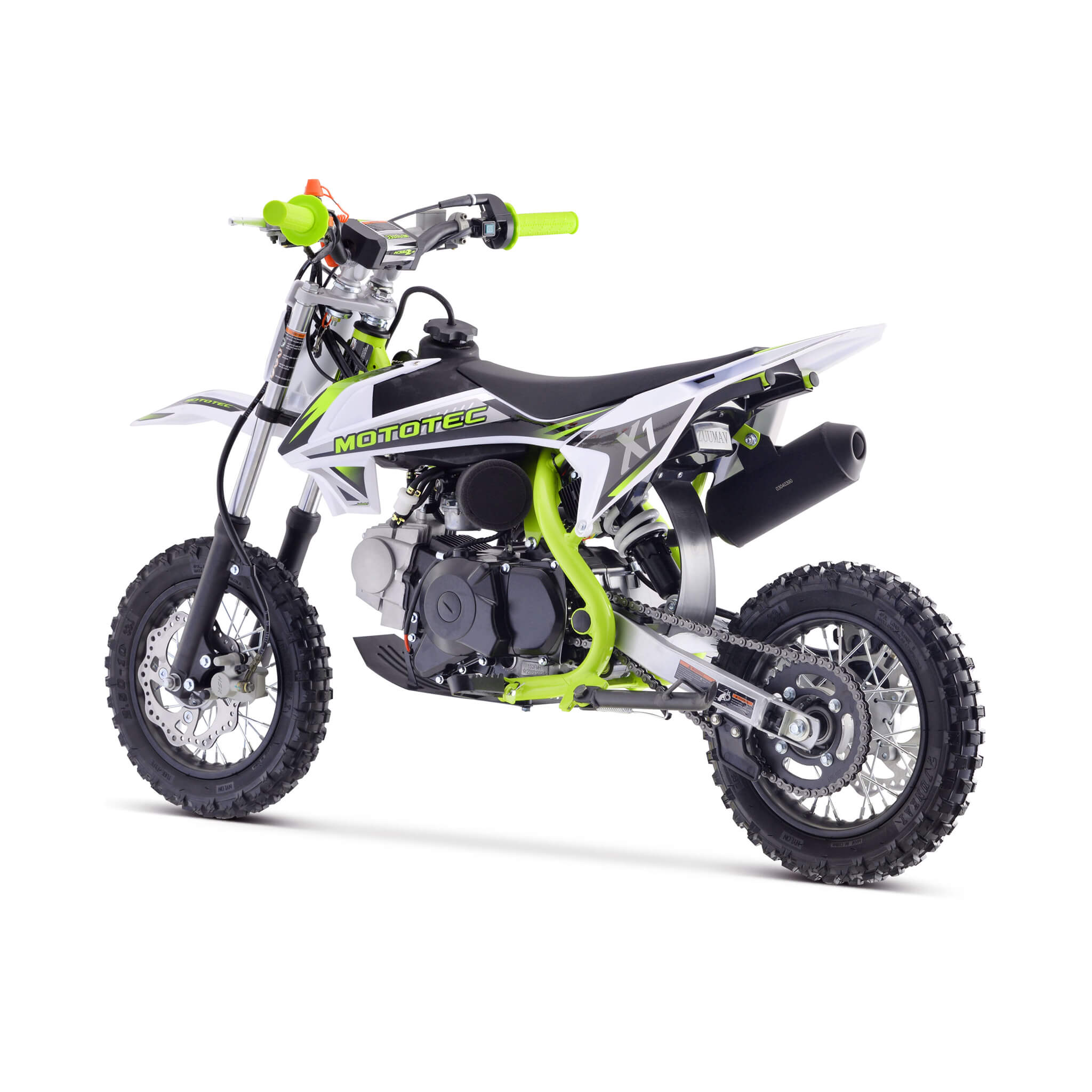 MotoTec X1 110CC 4-Stroke Single-Cylinder Air-Cooled Gas Dirt Bike (SAK42680) – SAKSBY WHOLESALE, view 4