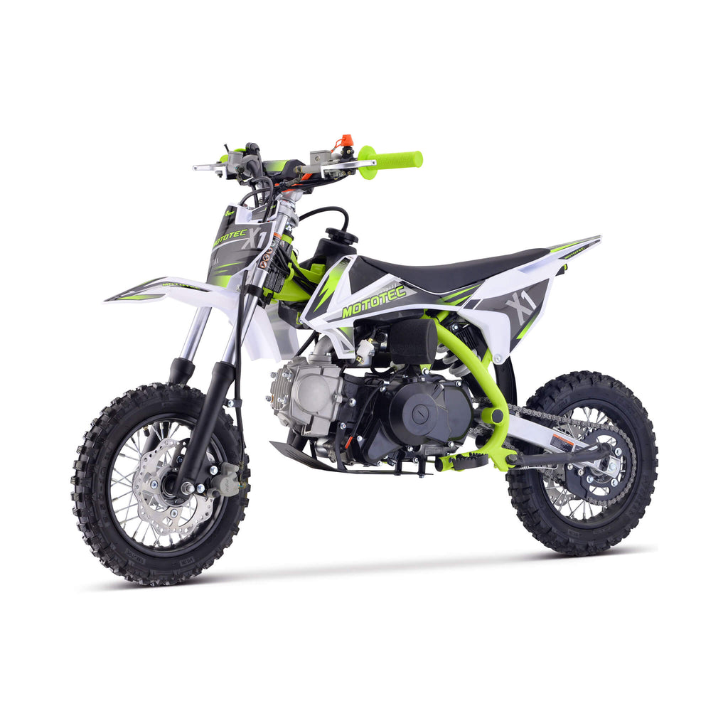MotoTec X1 110CC 4-Stroke Single-Cylinder Air-Cooled Gas Dirt Bike (SAK42680) – SAKSBY WHOLESALE, view 6