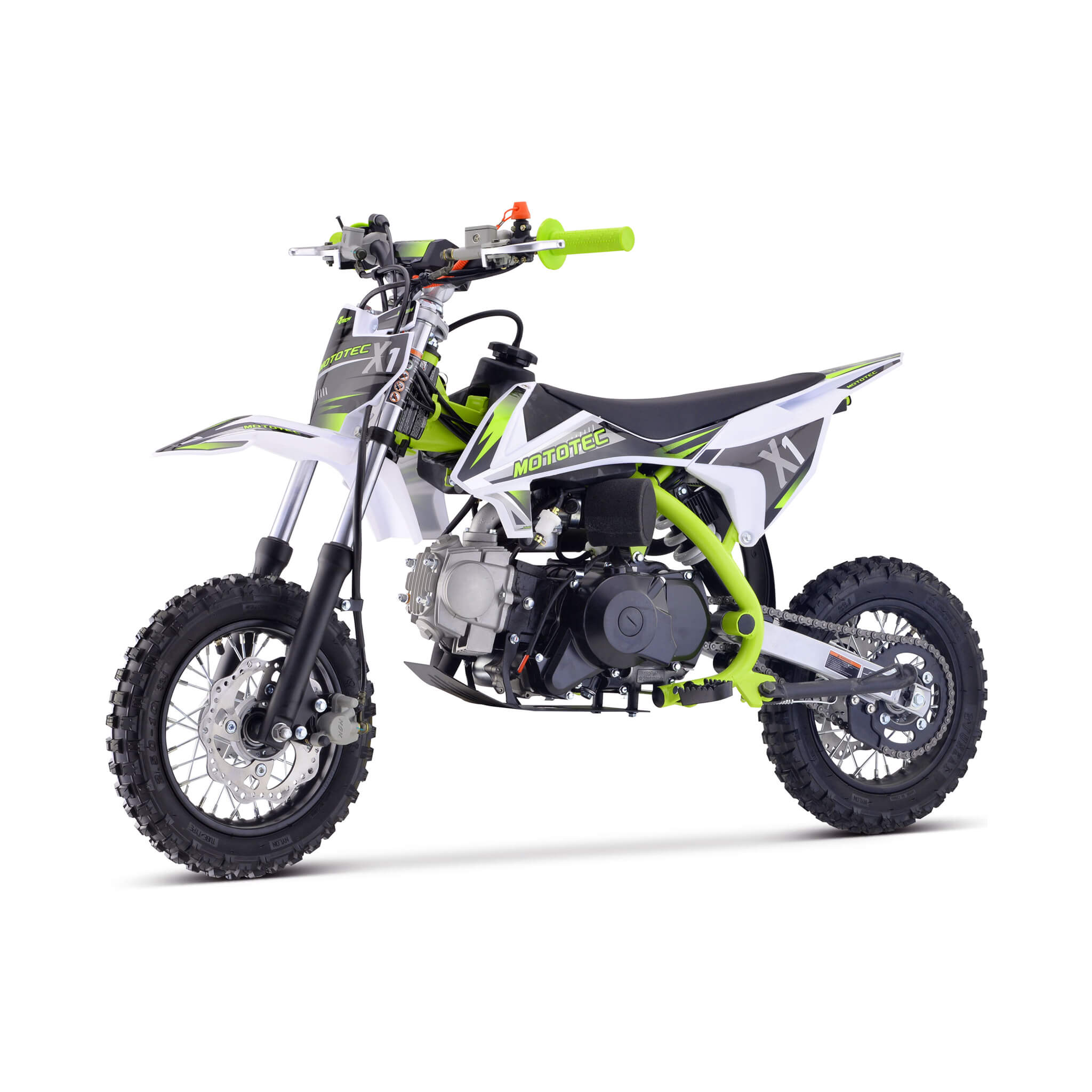 MotoTec X1 110CC 4-Stroke Single-Cylinder Air-Cooled Gas Dirt Bike (SAK42680) – SAKSBY WHOLESALE, view 6