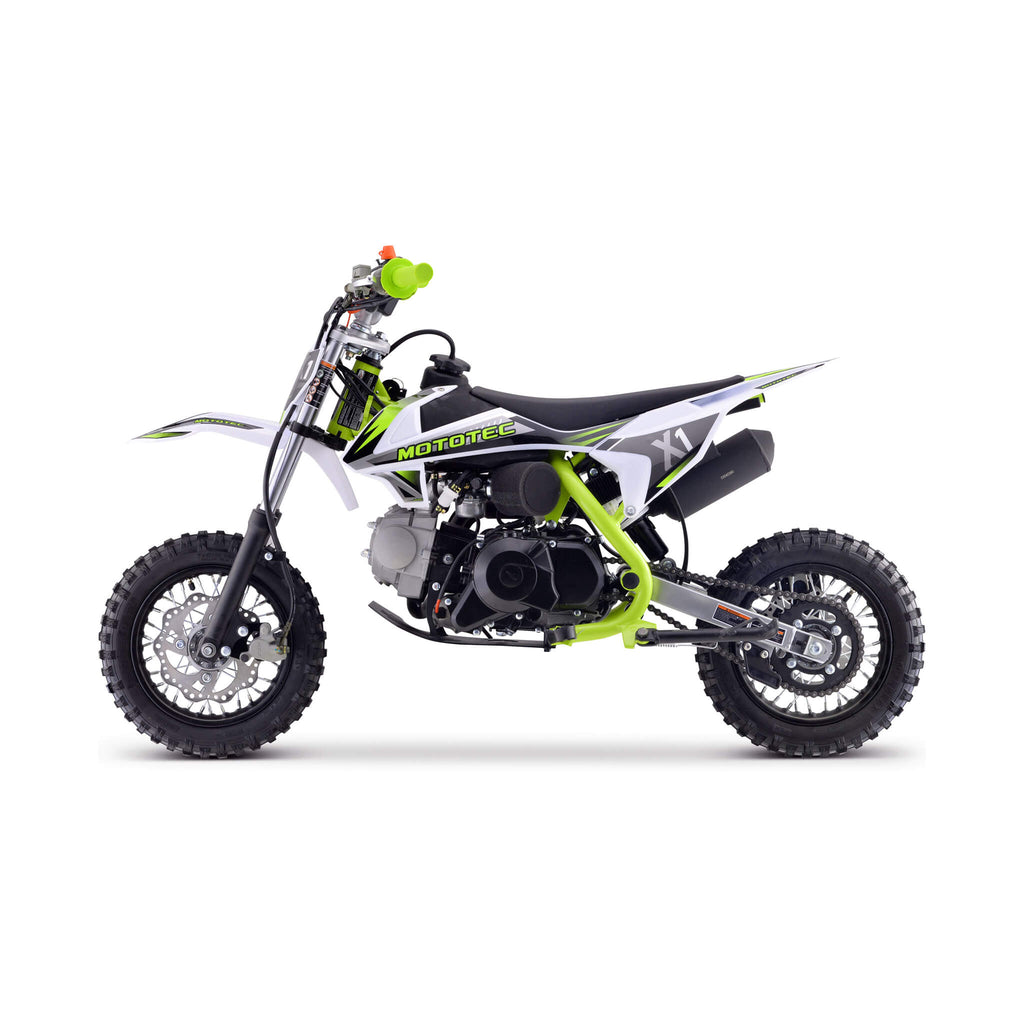 MotoTec X1 110CC 4-Stroke Single-Cylinder Air-Cooled Gas Dirt Bike (SAK42680) – SAKSBY WHOLESALE, view 3