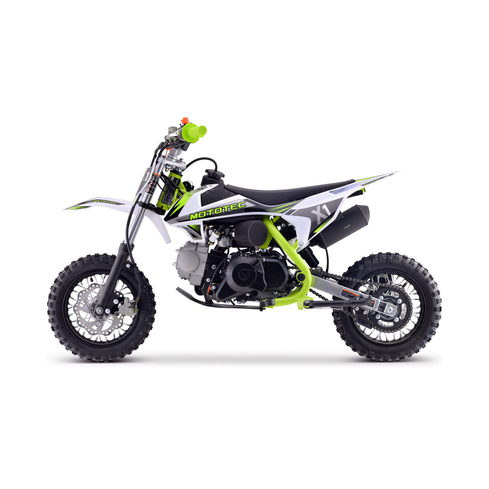 MotoTec X1 110CC 4-Stroke Single-Cylinder Air-Cooled Gas Dirt Bike (SAK42680) – SAKSBY WHOLESALE, view 3