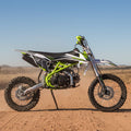 MotoTec X3 125CC 4-Stroke Green Gas-Powered Dirt Bike (SAK86035) – SAKSBY WHOLESALE