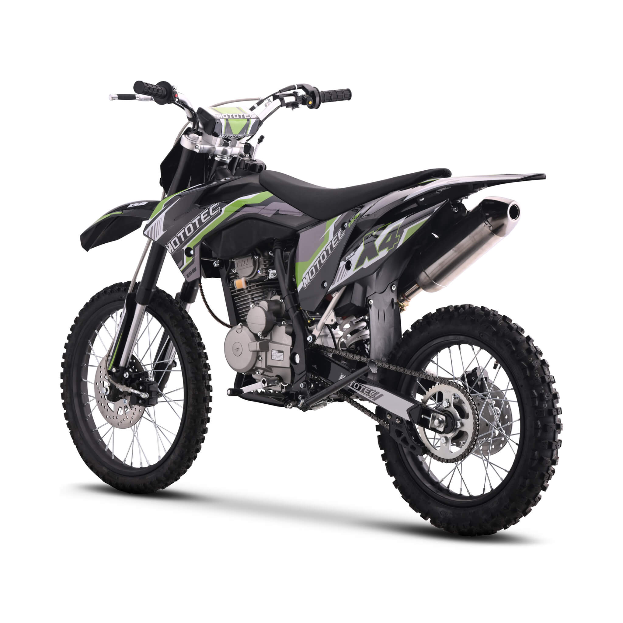MotoTec X4 150CC 4-Stroke High-Performance Gas-Powered Dirt Bike (SAK95731) – SAKSBY WHOLESALE, view 3