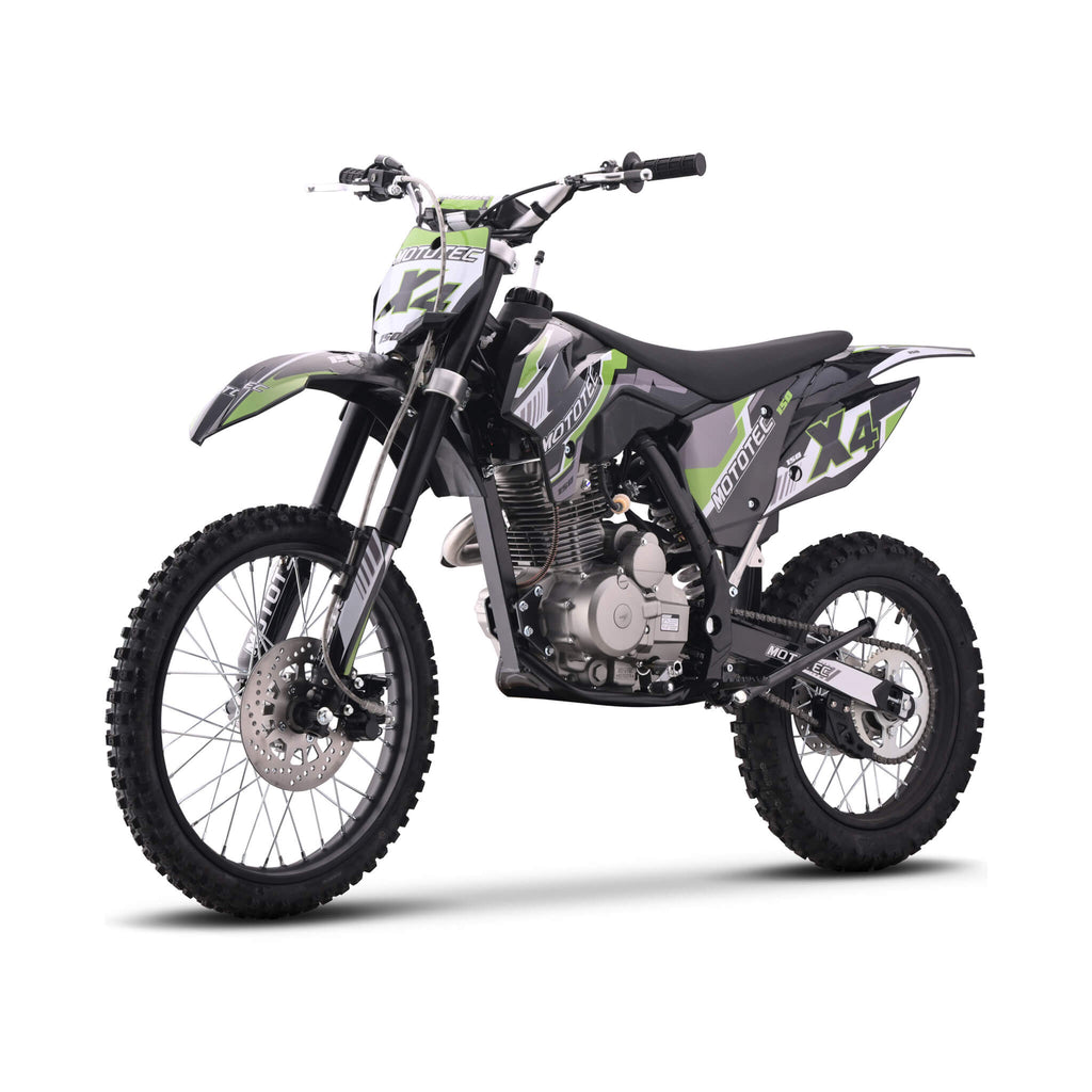 MotoTec X4 150CC 4-Stroke High-Performance Gas-Powered Dirt Bike (SAK95731) – SAKSBY WHOLESALE, view 4