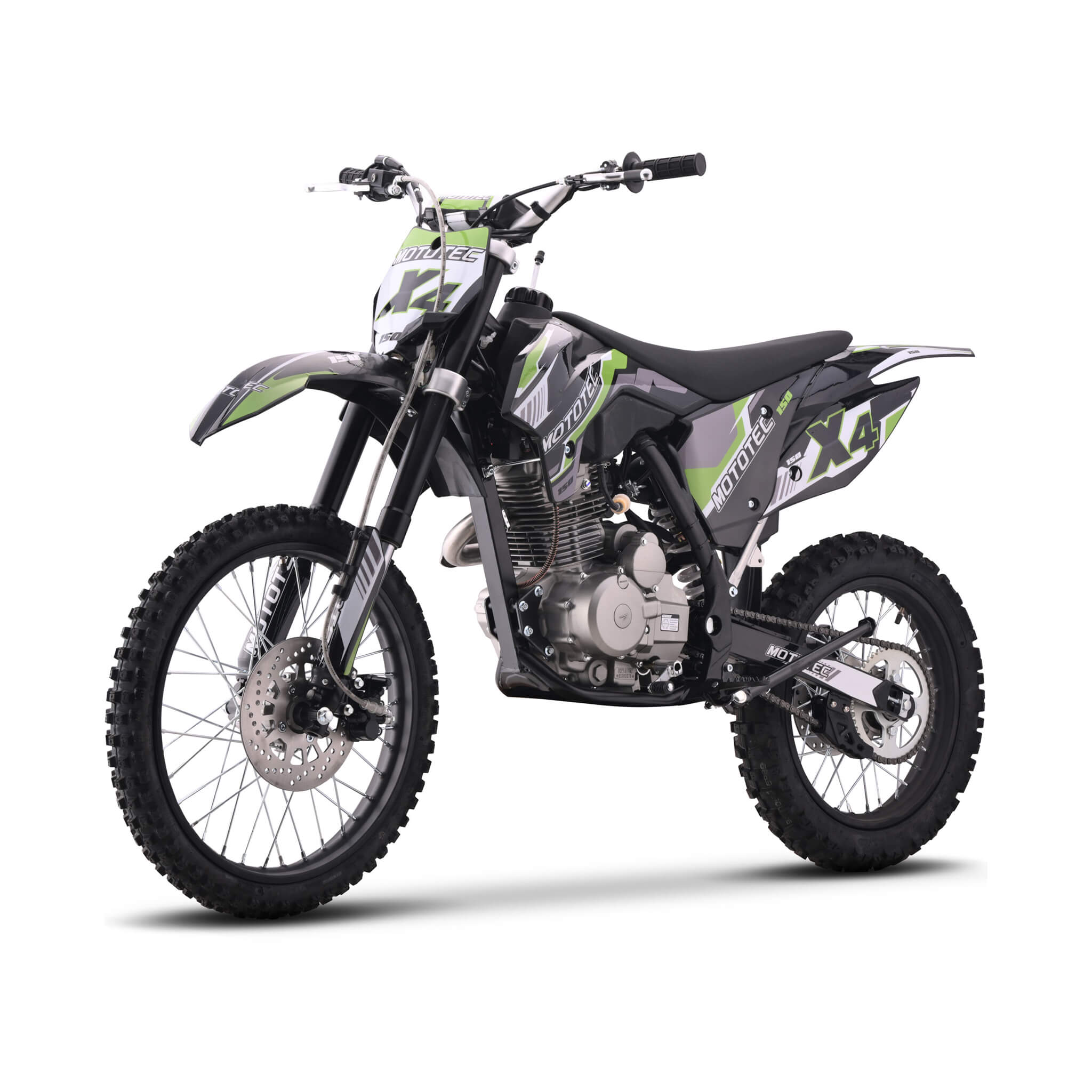 MotoTec X4 150CC 4-Stroke High-Performance Gas-Powered Dirt Bike (SAK95731) – SAKSBY WHOLESALE, view 4