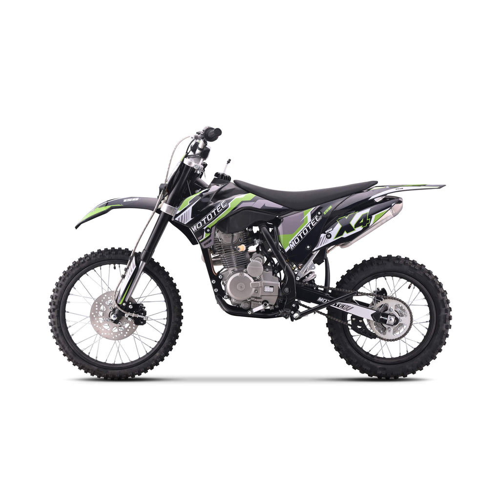MotoTec X4 150CC 4-Stroke High-Performance Gas-Powered Dirt Bike (SAK95731) – SAKSBY WHOLESALE, view 5