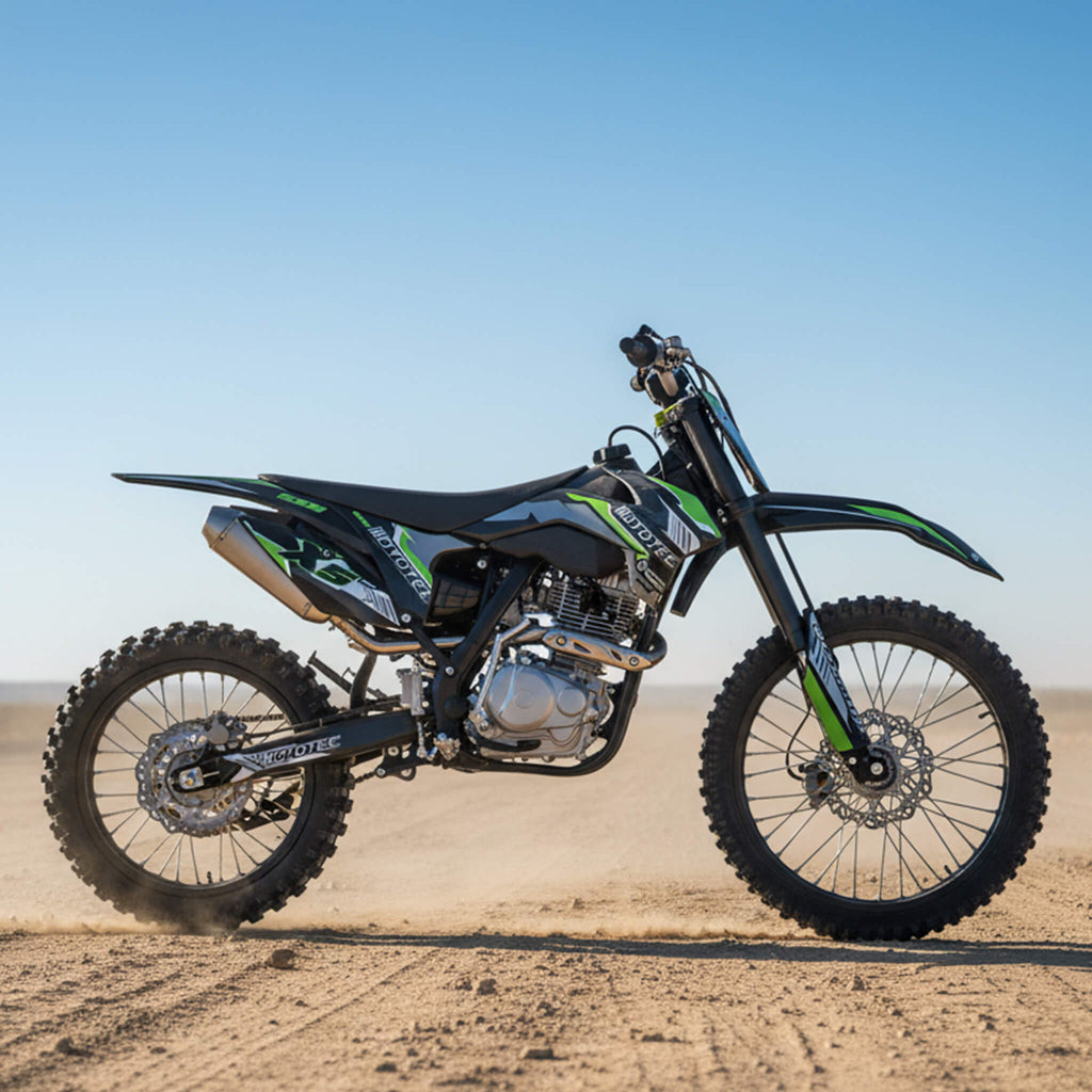 MotoTec X5 250CC 4-Stroke High-Performance Off-Road Gas Dirt Bike, Black (SAK39425) – SAKSBY WHOLESALE