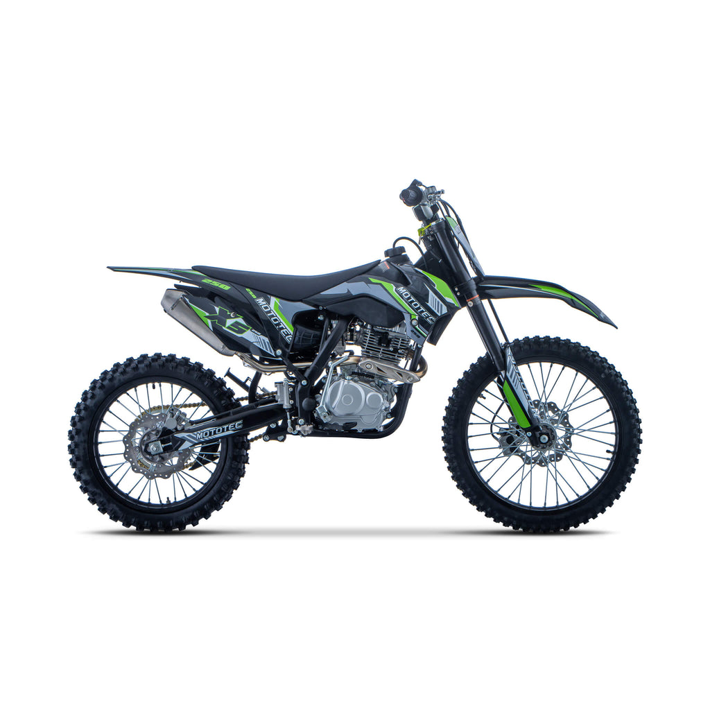 MotoTec X5 250CC 4-Stroke High-Performance Off-Road Gas Dirt Bike, Black (SAK39425) – SAKSBY WHOLESALE, view 7