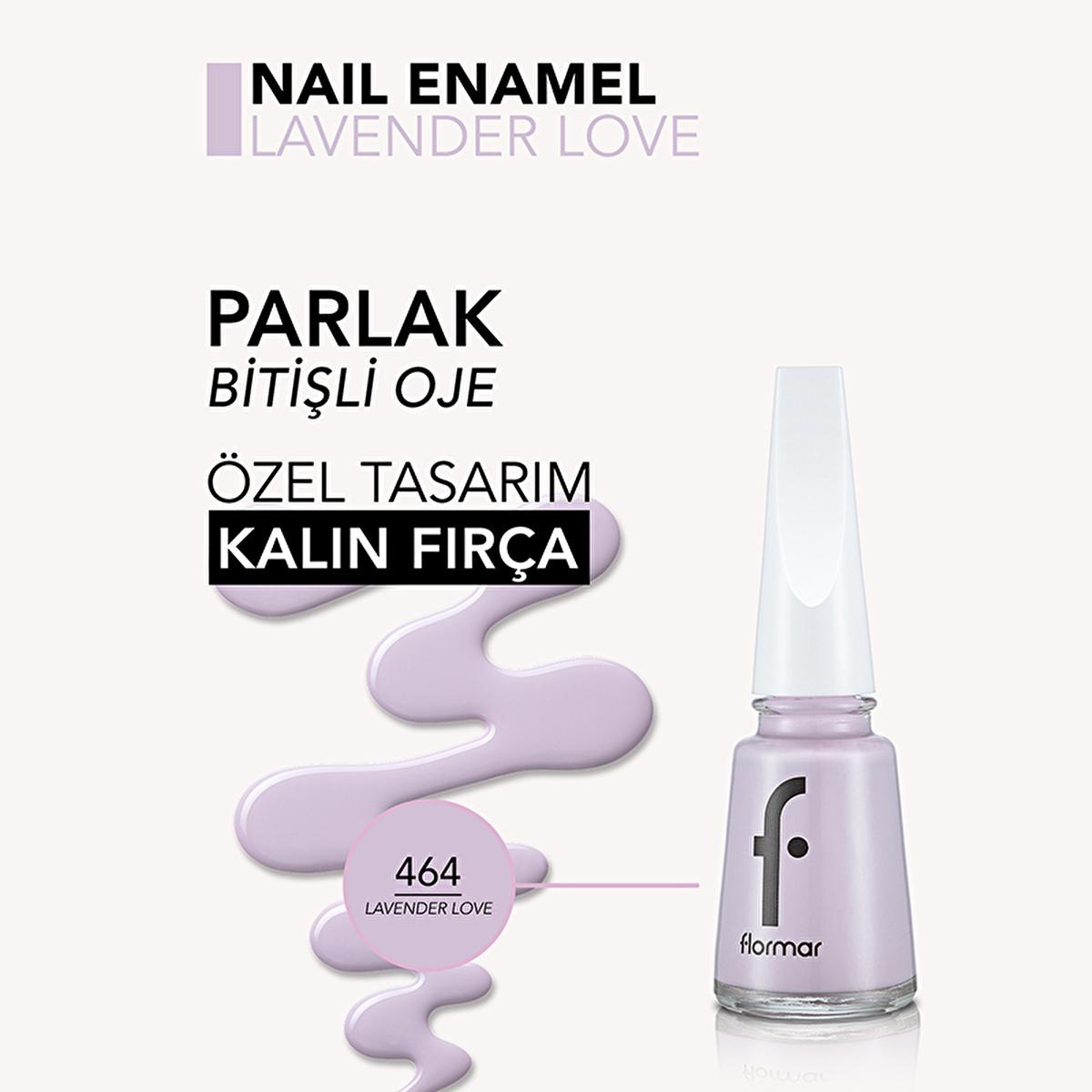 Flormar Nail Enamel 464 Lavender Love 11 ml