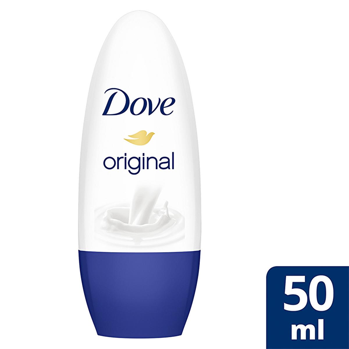 Dove Original: 48-Hour Antiperspirant Roll On Deodorant for Women - Moisturizing, Alcohol-Free, Sensitive Skin Formula with Natural Care Oil