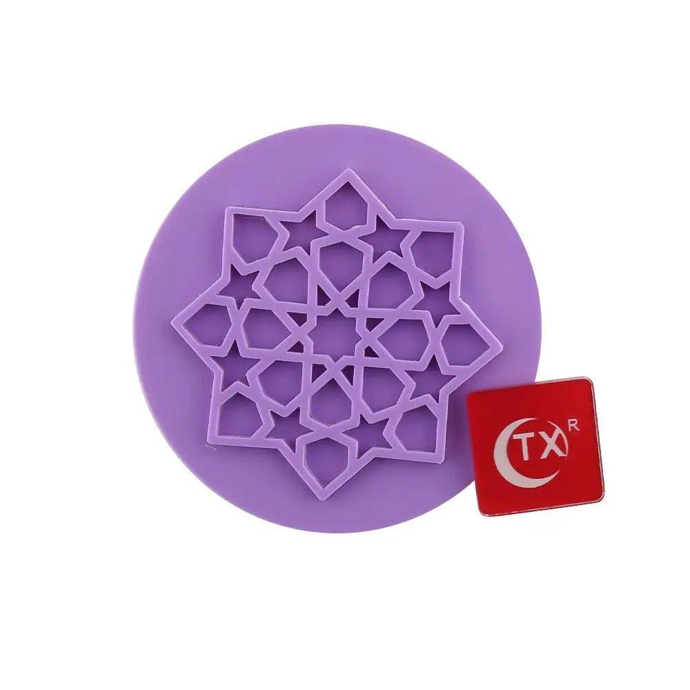 Mariam's Collection Mariam's Collection MR007 Ramadan biscuit mold, Eid cookie mold — comparison shot