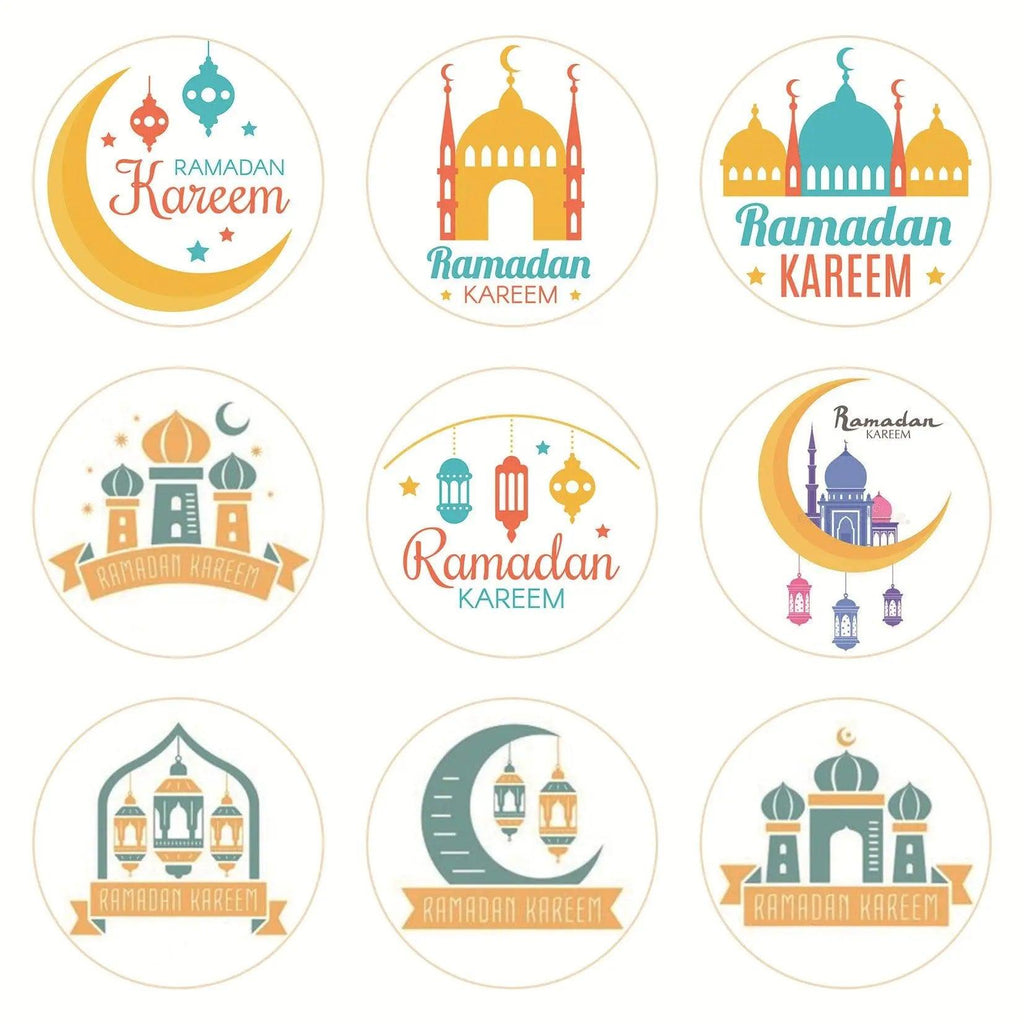 Mariam's Collection MR014 Ramadan Sticker, 90 Pcs Stickers Eid Mubarak Decoration — detail shot 7