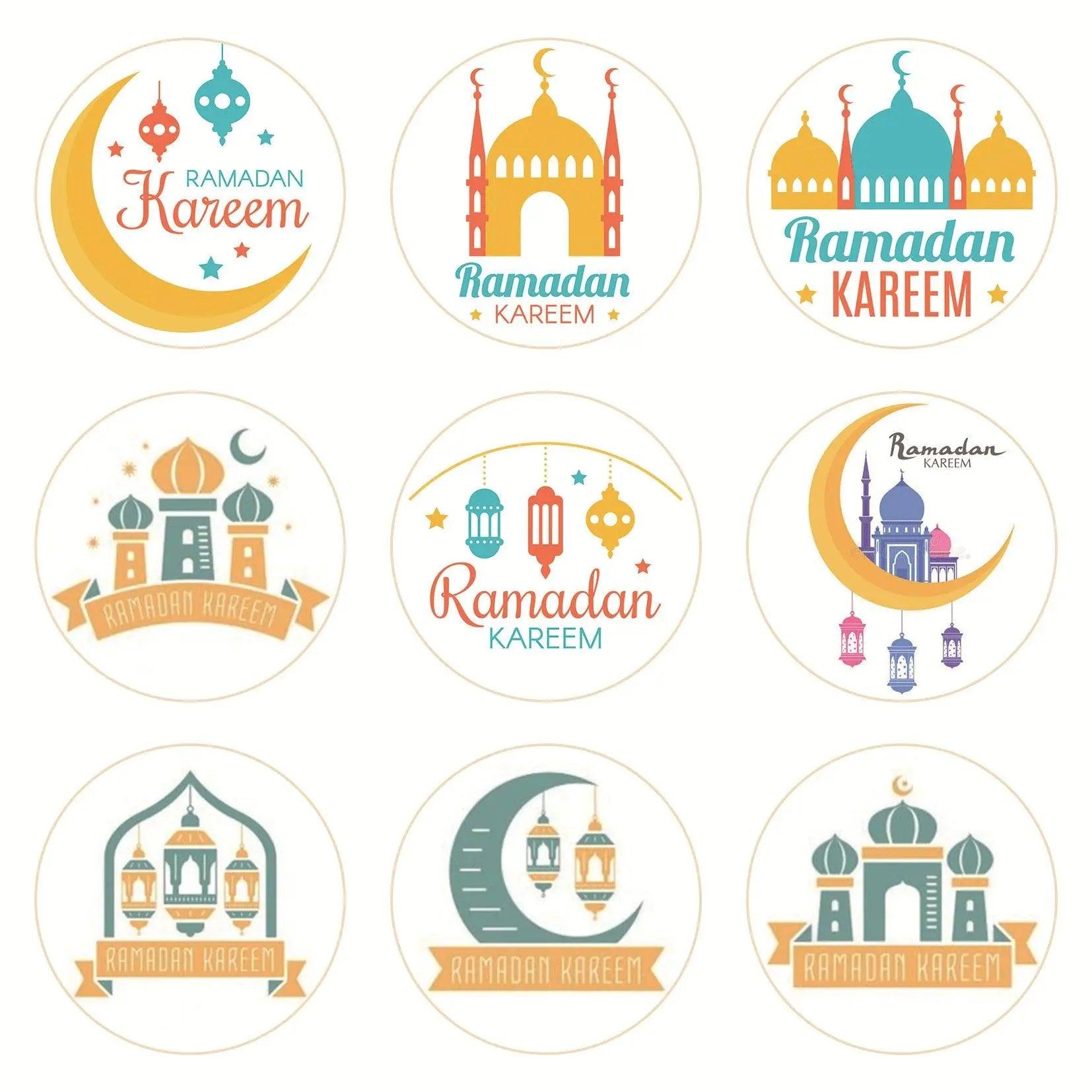 Mariam's Collection MR014 Ramadan Sticker, 90 Pcs Stickers Eid Mubarak Decoration — detail shot 7