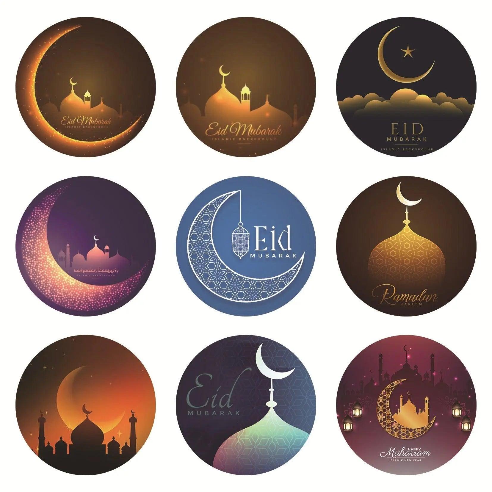 Mariam's Collection MR014 Ramadan Sticker, 90 Pcs Stickers Eid Mubarak Decoration — detail shot 8