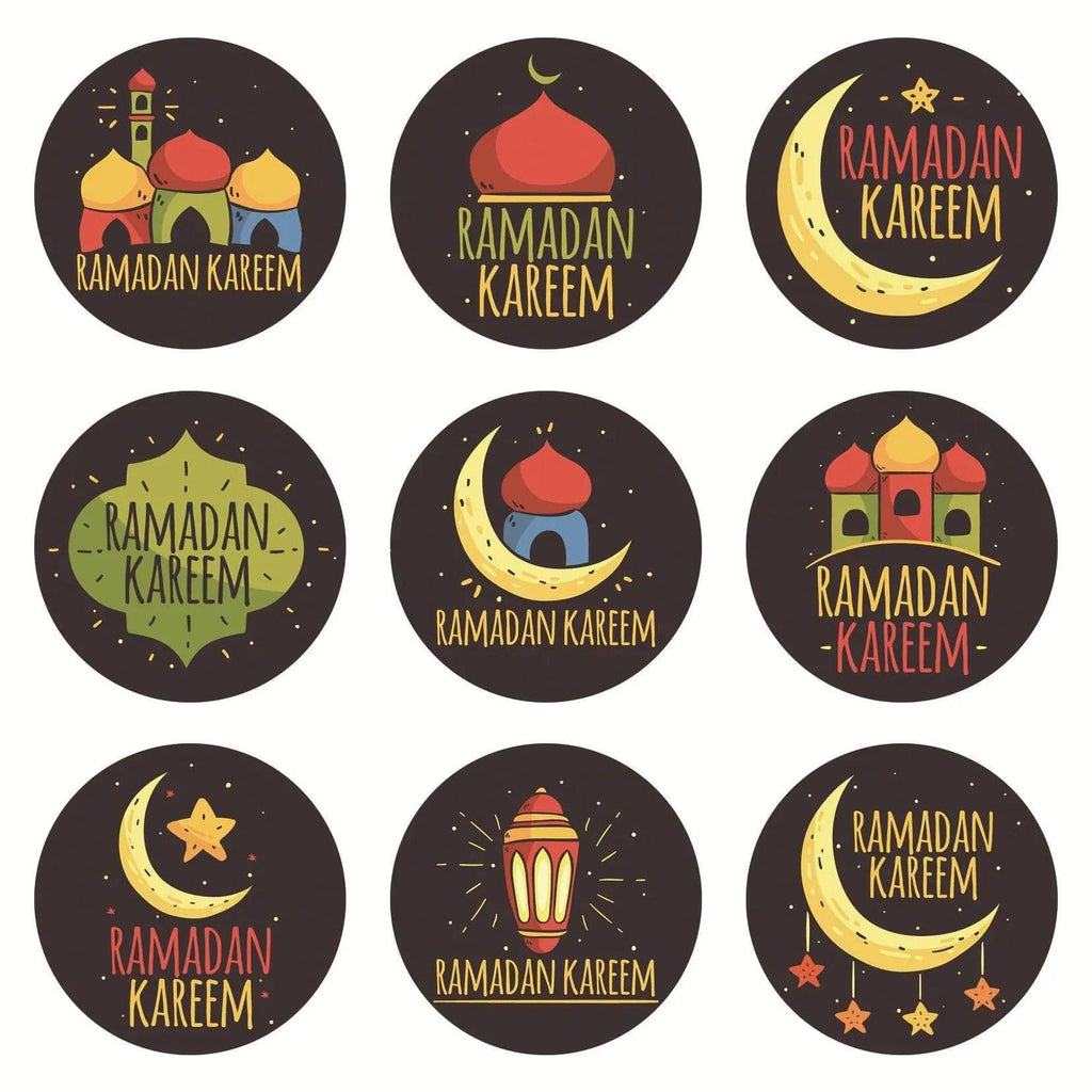 Mariam's Collection MR014 Ramadan Sticker, 90 Pcs Stickers Eid Mubarak Decoration — detail shot 6