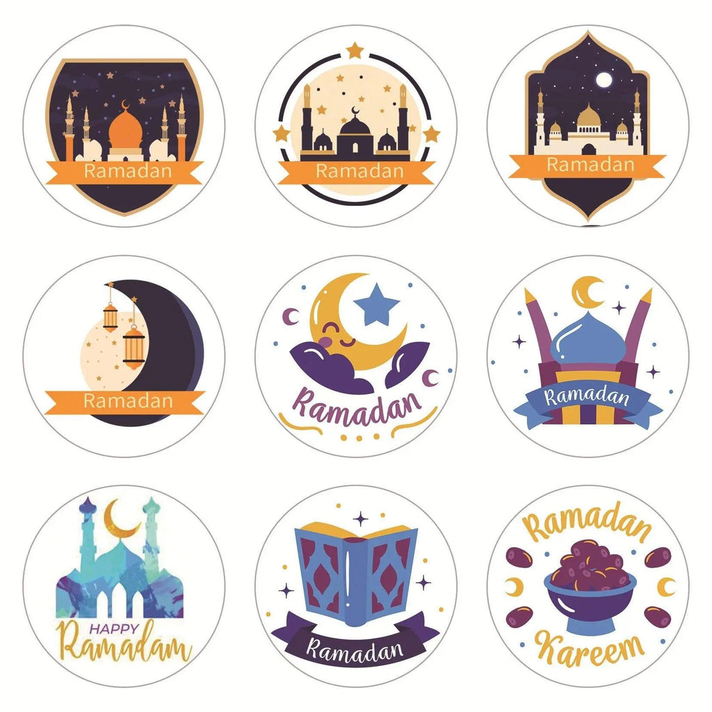 Mariam's Collection MR014 Ramadan Sticker, 90 Pcs Stickers Eid Mubarak Decoration — feature highlight