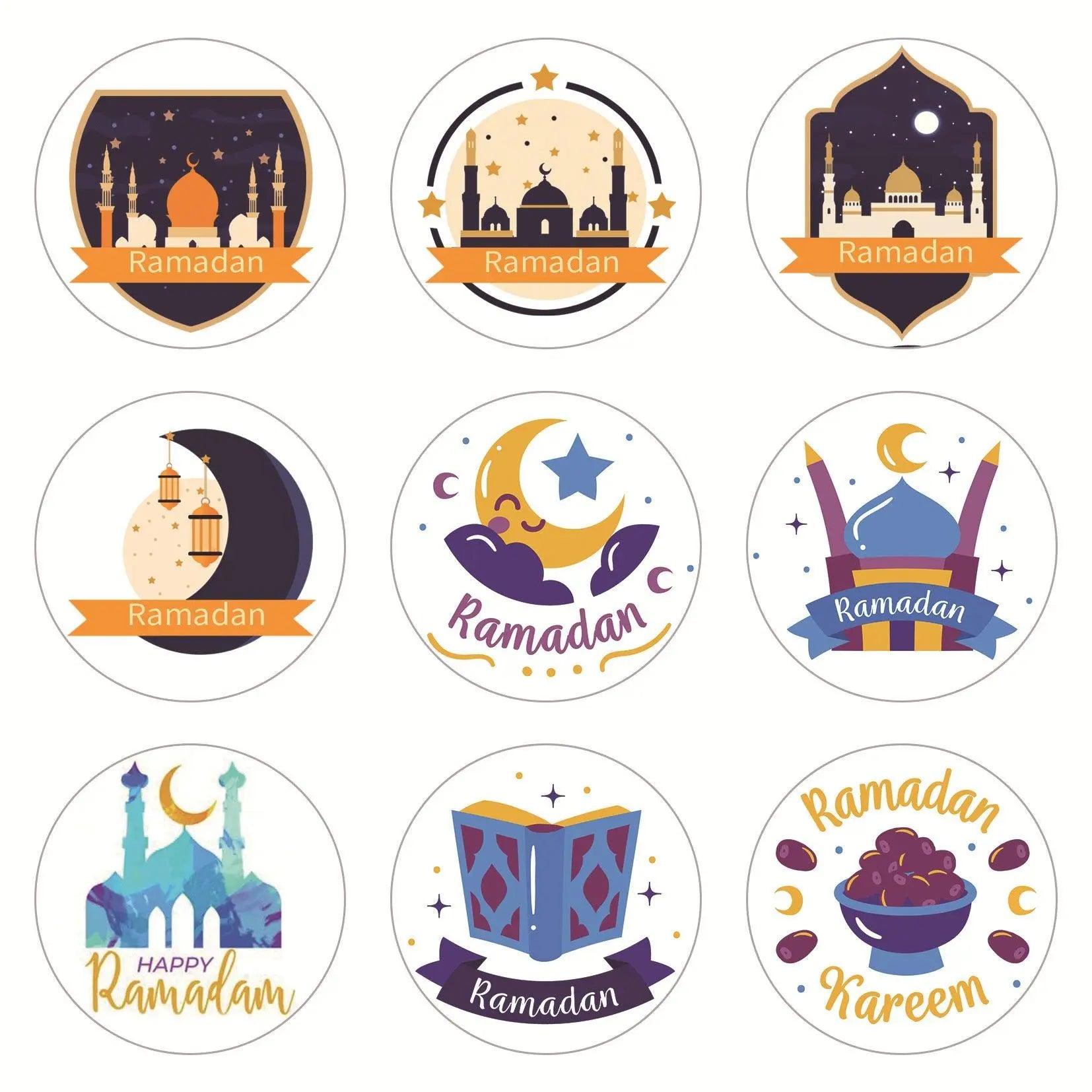 Mariam's Collection MR014 Ramadan Sticker, 90 Pcs Stickers Eid Mubarak Decoration — feature highlight