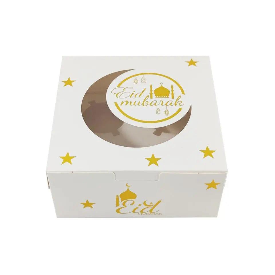 Mariam's Collection MR016 Ramadan Cupcake Packing Box,Muffin Box 4 holes — product category context