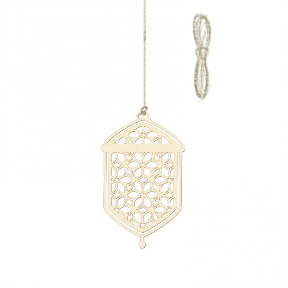 Mariam's Collection Mariam's Collection MR020  Wooden Ramadan & Eid Mubarak Decoration — detail shot 7
