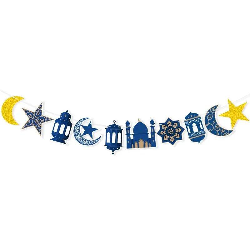 Mariam's Collection Mariam's Collection MR021 EID MUBARAK Flash Party Banner — detail shot 7