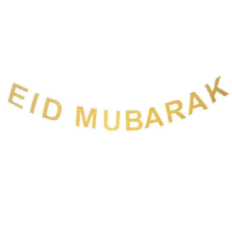 Mariam's Collection Mariam's Collection MR021 EID MUBARAK Flash Party Banner — detail shot 9