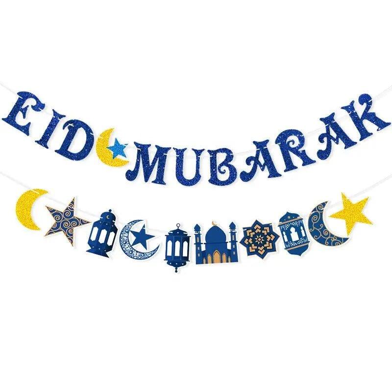 Mariam's Collection Mariam's Collection MR021 EID MUBARAK Flash Party Banner — detail shot 8