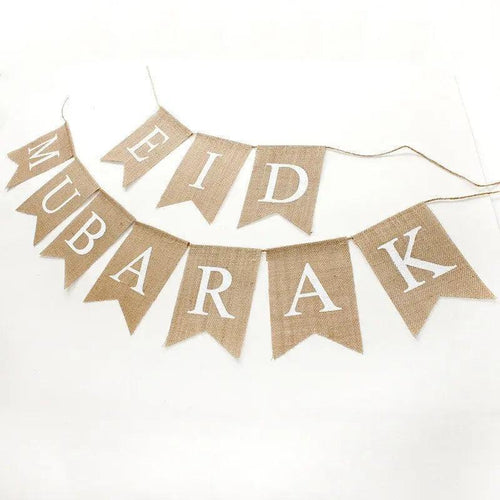 MR026 EID MUBARAK Party Decorative Banner