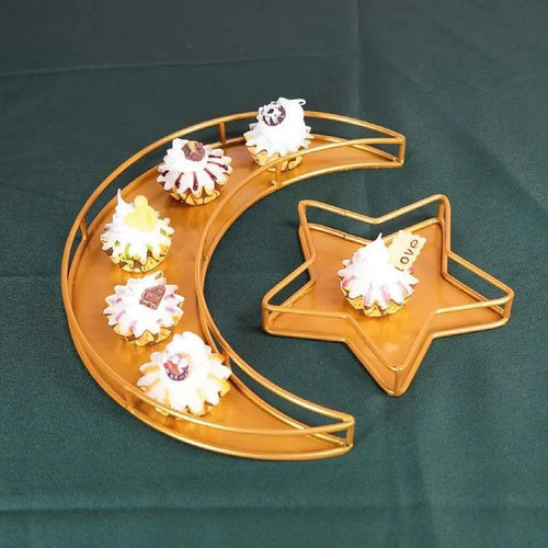 MR029 Ramadan Tray, Iron Festive Moon Tray