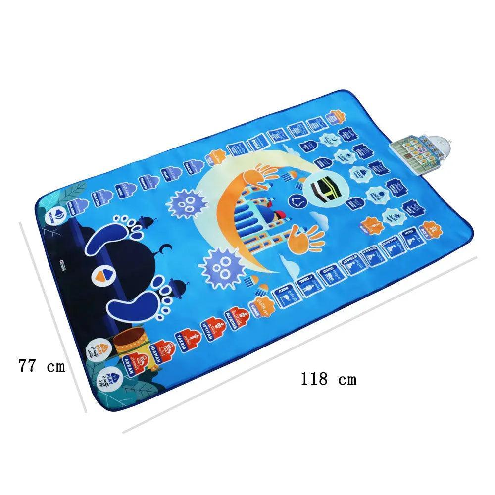 Mariam's Collection Electronic Interactive Children Prayer Mat, Muslim Kids Educational Prayer Mat… — product category context