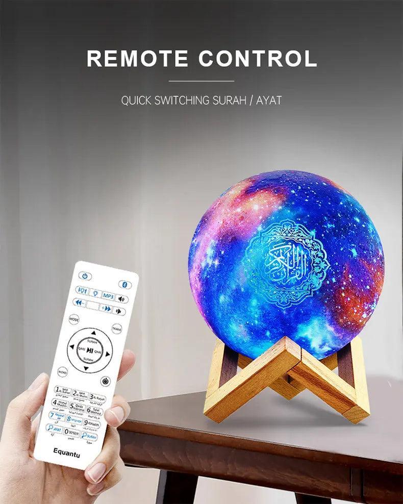 Mariam's Collection MR033 Color Moon Light Bluetooth Quran Speaker, QB512 Smart App Control Night… — detail shot 6