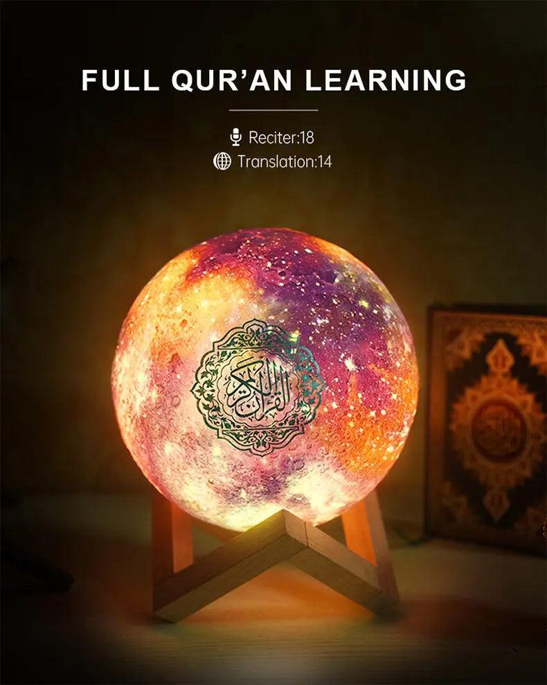 Mariam's Collection MR033 Color Moon Light Bluetooth Quran Speaker, QB512 Smart App Control Night… — detail shot 7