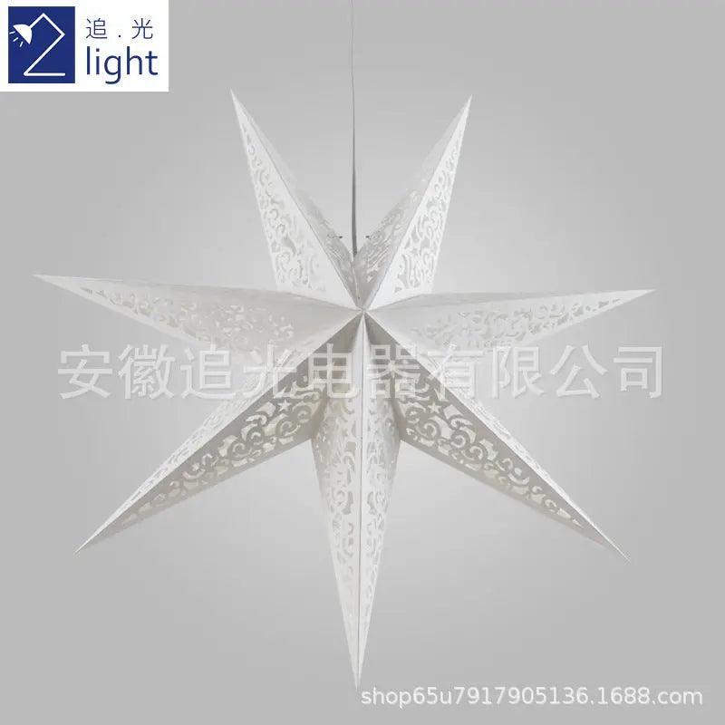 Mariam's Collection MR035 Hollow Star Hanging, Eid Mubarak Christmas Ramadan Decoration — detail shot 10
